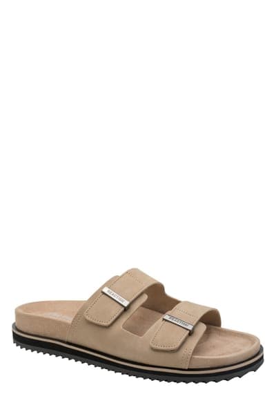 Kenneth Cole Cosmo Slide Sandal — Taupe 1