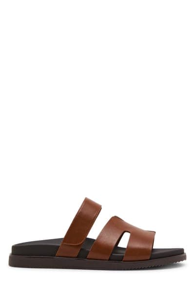 Steve Madden Mnuiero Sandal — Cognac 4