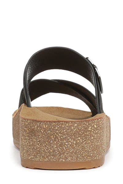 Happy Day Wedge Sandal — Black 4