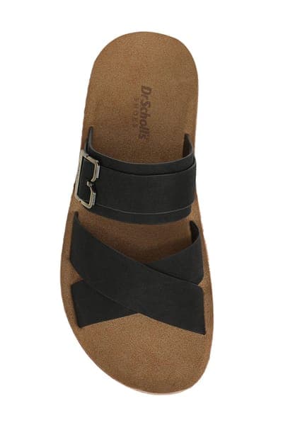 Happy Day Wedge Sandal — Black 6