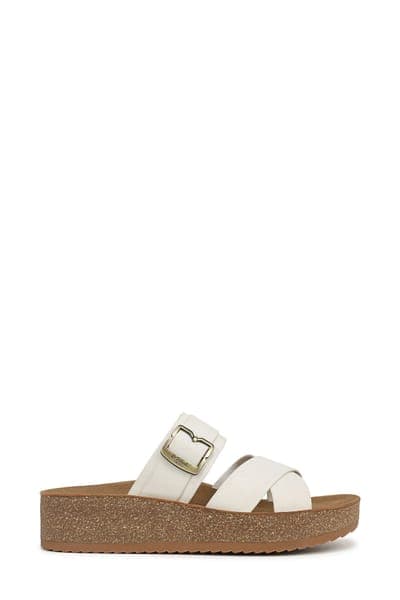Happy Day Wedge Sandal — Off White 5