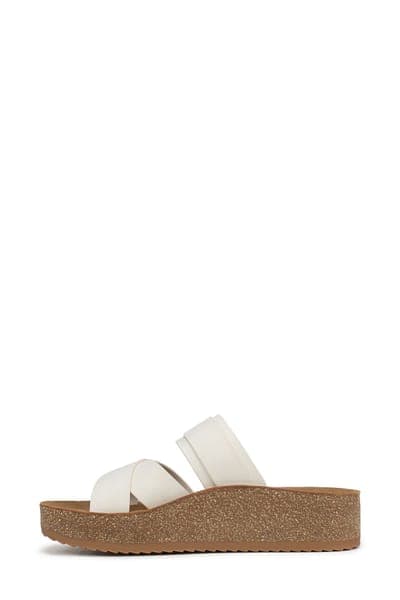 Happy Day Wedge Sandal — Off White 8