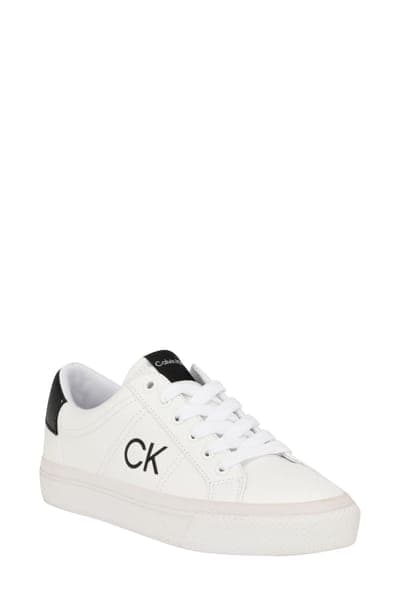 Calvin Klein Cylaie Sneaker — White 1