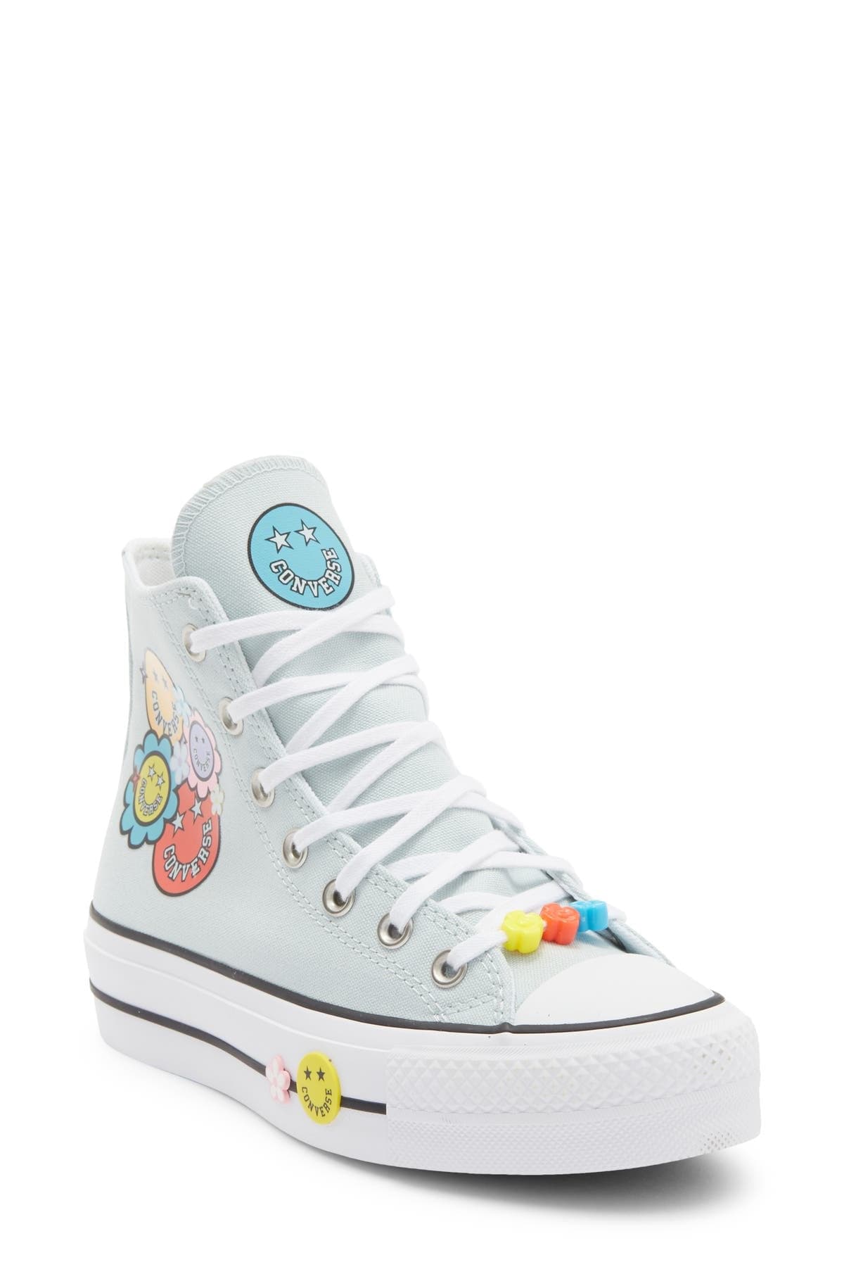 Converse Lift Hi Top Sneaker — You Dew You/ White