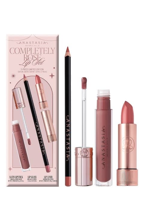 Anastasia Beverly Hills Holiday 3-Piece Lip Set $71 Value