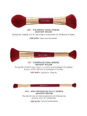 SPECTRUM Very Cherry 3-Piece Makeup Brush Gift Set 2