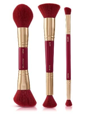 SPECTRUM Very Cherry 3-Piece Makeup Brush Gift Set 3