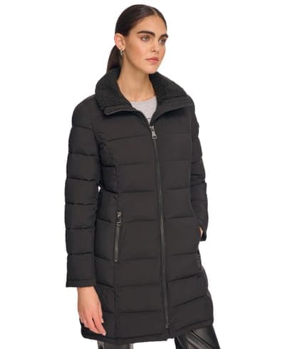 Women's Hooded Puffer Coat 1