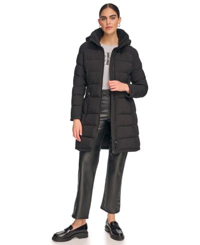 Women's Hooded Puffer Coat 2