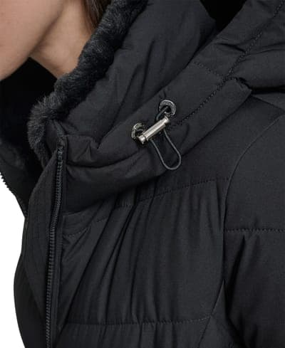 Women's Collar Hooded Puffer Coat 6