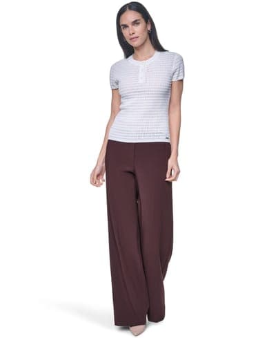 Women's Crewneck Short-Sleeve Sweater 5