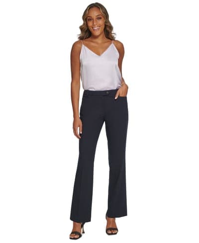 Women's Modern Fit Trousers, Regular & Petite 4