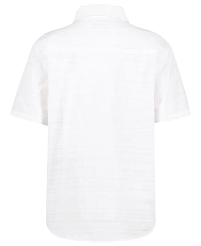 Boys' 8-20 Texture Stripe Woven Short-Sleeve Shirt 6
