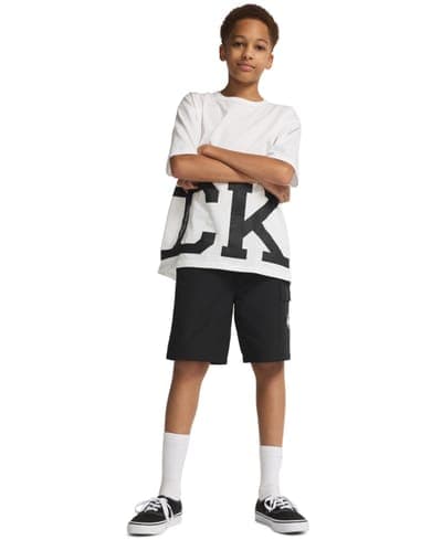 Boys' 8-20 Tech Cargo Pull-On Shorts 1