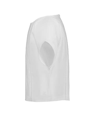 Girls' 8-16 Poplin Short-Sleeve Flutter Top 3
