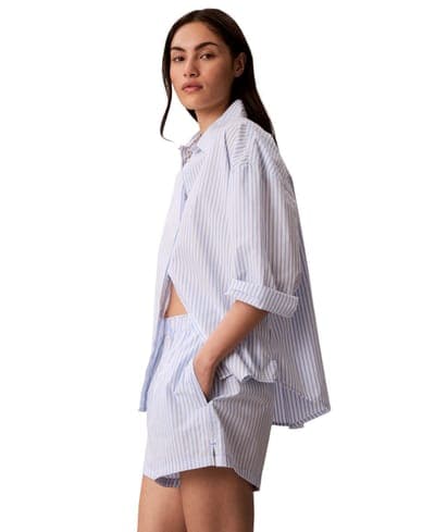Women's Striped Pull-On Shorts QS7596 3