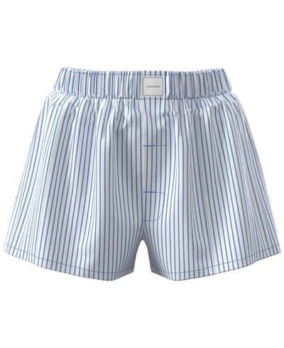 Women's Striped Pull-On Shorts QS7596 6