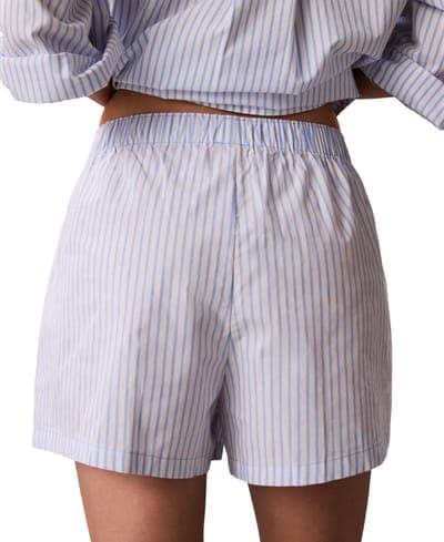 Women's Striped Pull-On Shorts QS7596 7