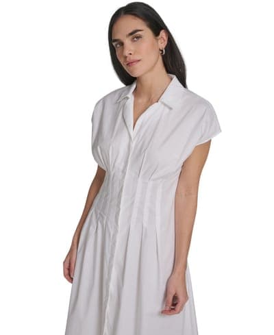 Women’s V-Neck Midi Dress 2