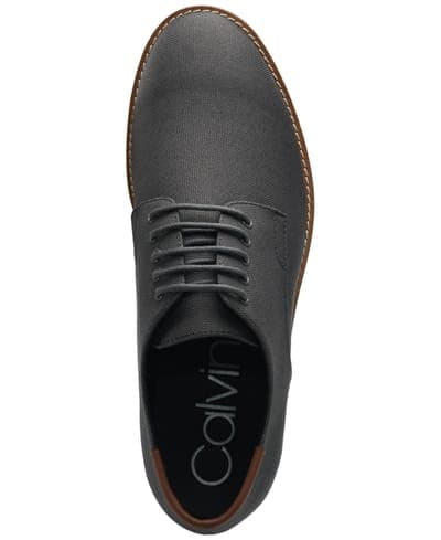 Men's Adeso Lace Up Dress Shoe — Dark Gray 4