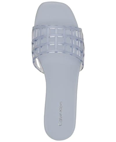 Women's Yelena Jelly Flat Slide Sandals 4