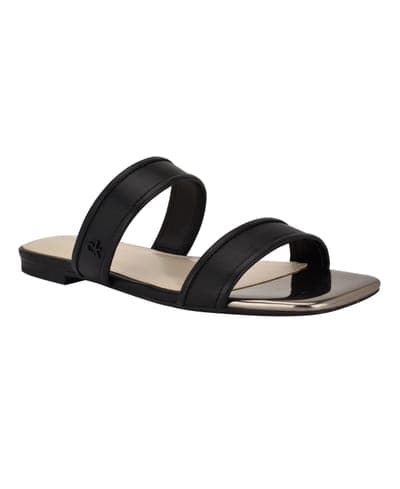 Women's Felisa Double Band Slip-On Flat Sandals 1