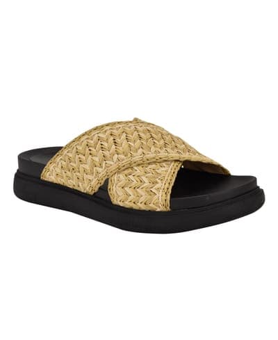 Women's Pacen Woven Crisscross Flat Sandals 1