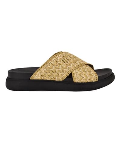 Women's Pacen Woven Crisscross Flat Sandals 2