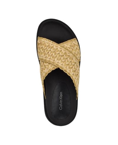 Women's Pacen Woven Crisscross Flat Sandals 4