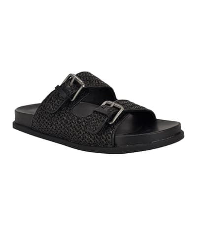 Women's Vibe Double Band Slip-On Flat Sandals 1