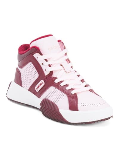 G/FORE Leather G112 Mid Top Street Shoes 1