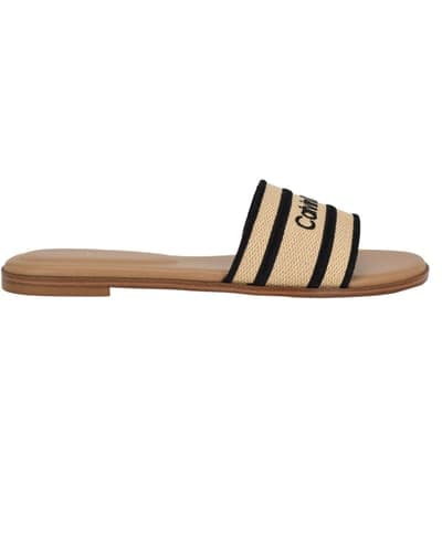 Women's Kendell Logo Band Flat Slip-On Sandals 2