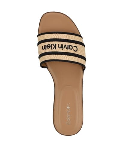 Women's Kendell Logo Band Flat Slip-On Sandals 4