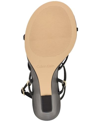 Women's Deliney Strappy Wedge Dress Sandals 5