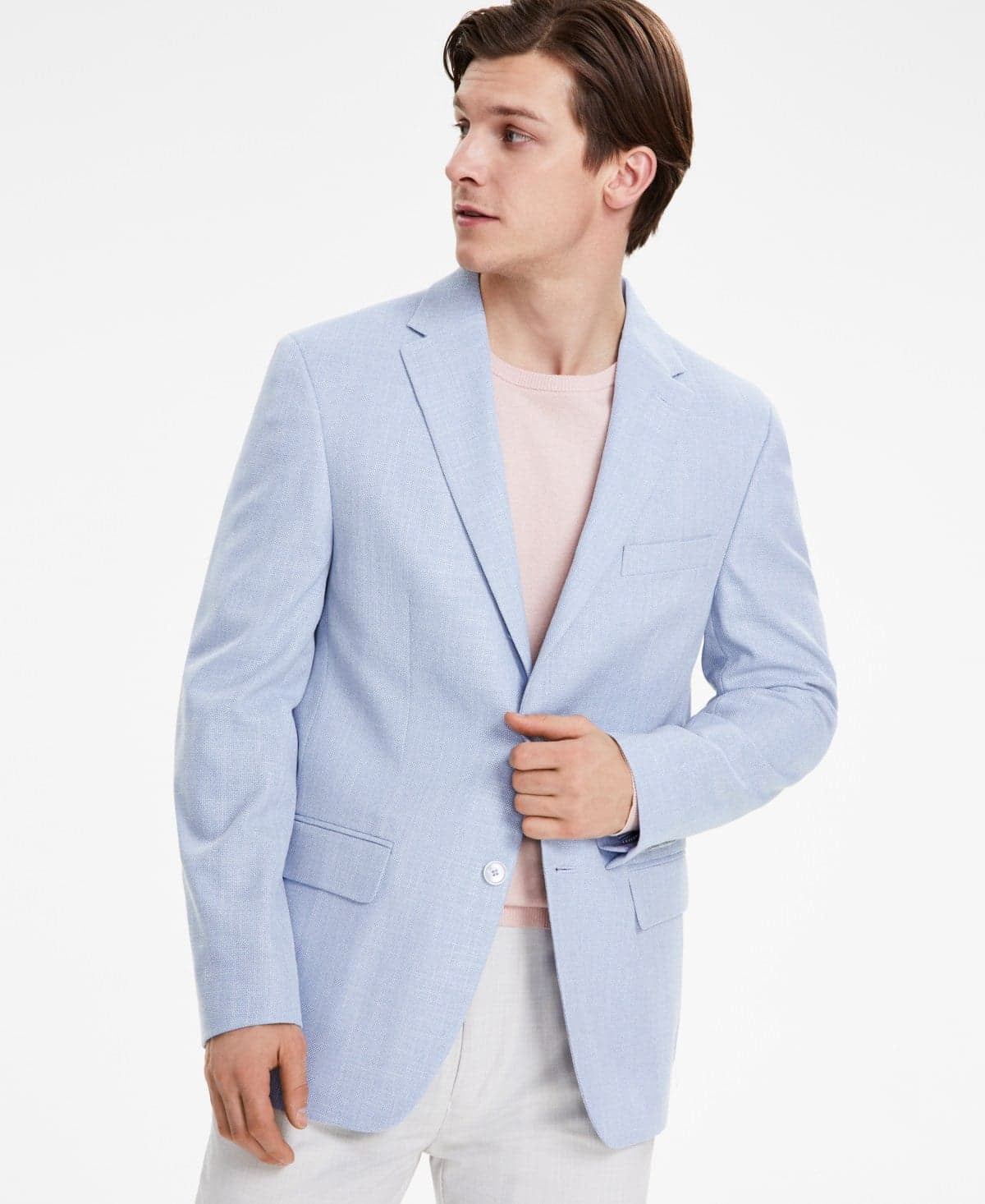 Men's Modern-Fit Patterned Blazer