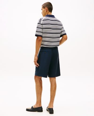 Men's 10" Summer Wool Regular-Fit Dress Shorts 4