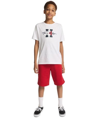 Boys' 8-20 Tommy Knit Pull-On Shorts 2
