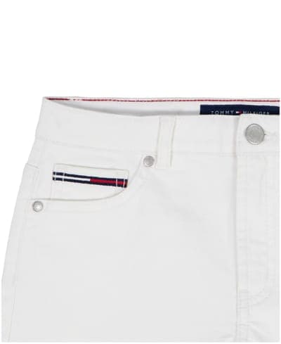 Girls' 7-16 Straight Fit Denim Shorts 8