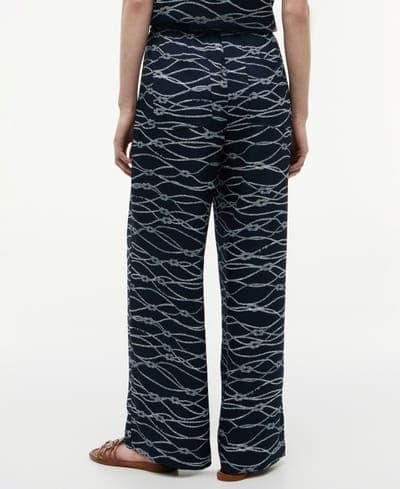 Women's Printed Pull-On Pants 4