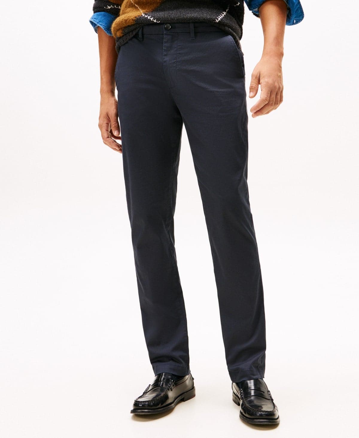 Men's Denton Straight-Fit Pattern Chino Pants