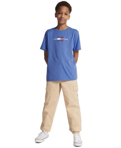 Boys' 8-20 Drawcord Cargo Pants 1