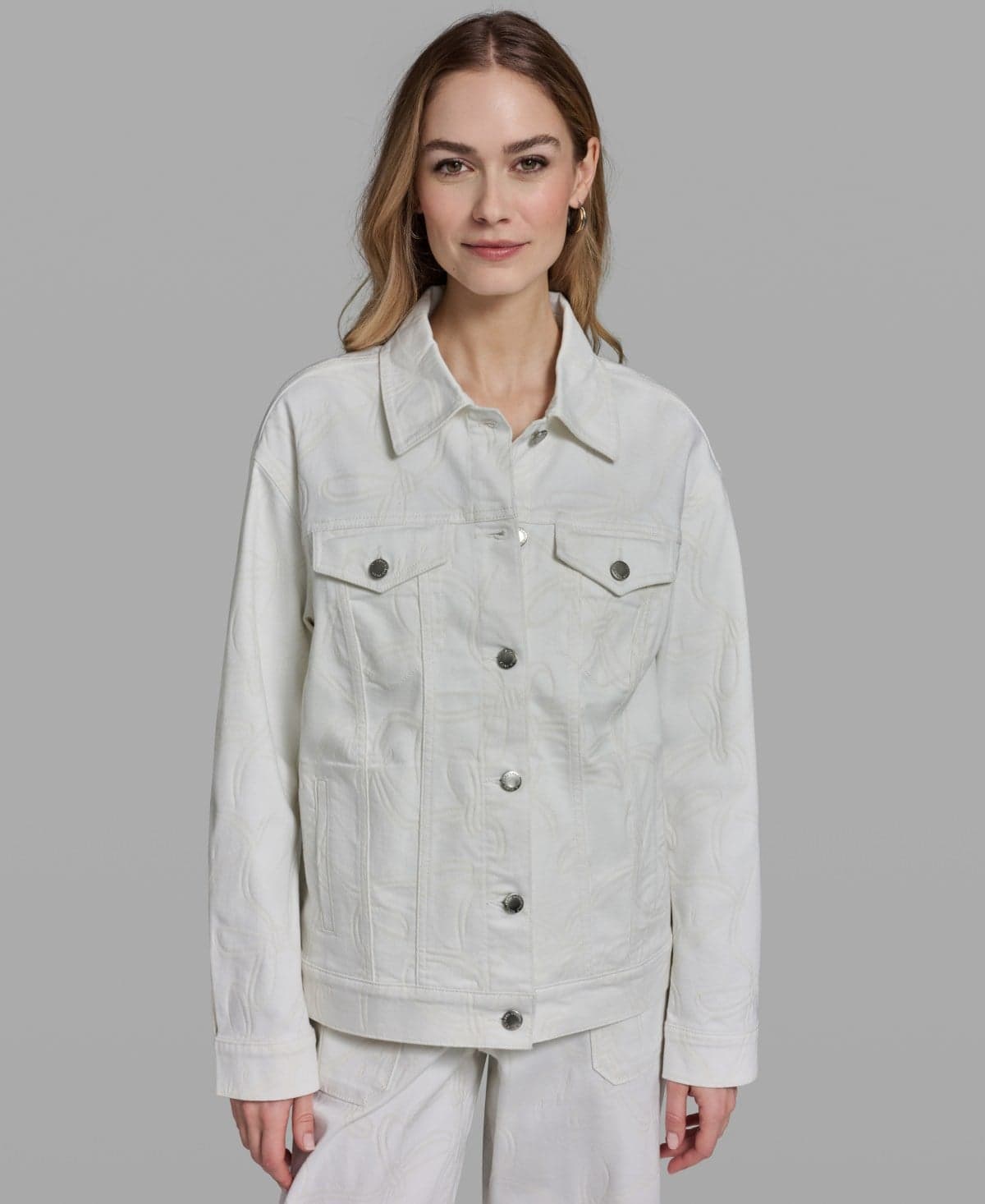 Women's Long-Sleeve Collared Jacket