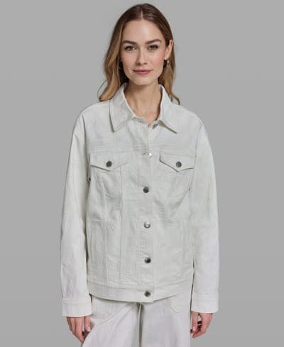 Women's Long-Sleeve Collared Jacket 1