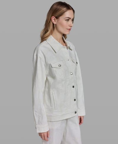 Women's Long-Sleeve Collared Jacket 4