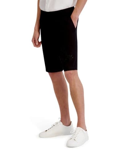 Men's Laser Cut Embroidered Flower Shorts 3