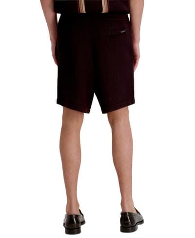 Men's Open Weave Crochet Pull-On Shorts 4