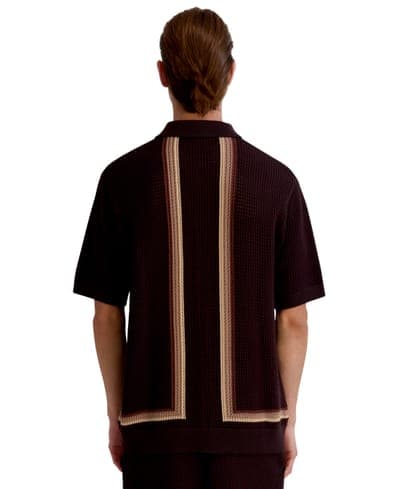 Men's Regular-Fit Short-Sleeve Spread Collar Shirt 4