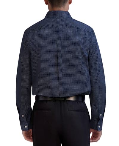 Men's Slim-Fit Geo-Print Dress Shirt 3