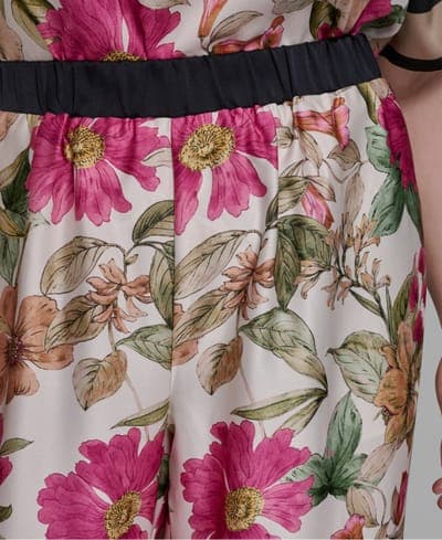 Plus Size High-Rise Floral Printed Pants 10