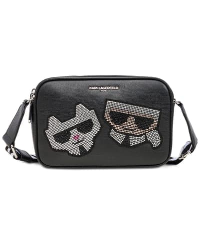 Maybelle Small Crossbody Handbag — Black/Stone 1